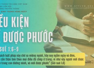 Điều Kiện Để Được Phước – 20/3/2026