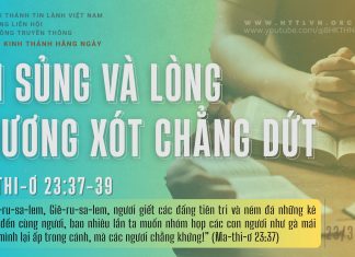 Ân Sủng và Lòng Thương Xót Chẳng Dứt – 23/3/2026