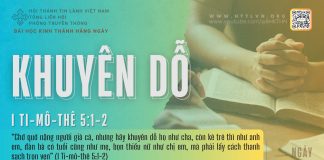 Khuyên Dỗ – 31/3/2026