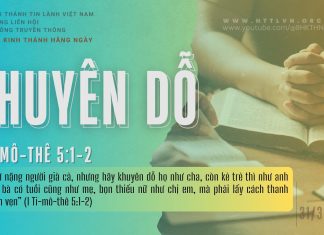 Khuyên Dỗ – 31/3/2026