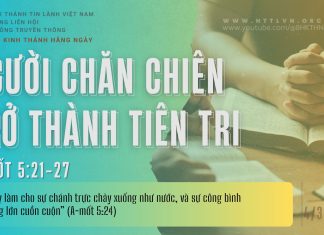 Người Chăn Chiên Trở Thành Tiên Tri – 4/3/2026