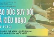 Đạo Đức Suy Đồi và Kiêu Ngạo – 8/3/2026