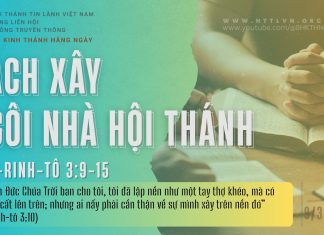 Cách Xây “Ngôi Nhà Hội Thánh” – 9/3/2026