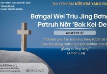 Bơngai Wei Triu Jing Bơngai Pơtruh Nơ̆r ‘Bok Kei-Dei – 4/3/2026