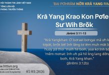 Kră Yang Krao Kon Pơlei Sư Wih Brŏk – 5/3/2026