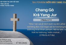 Chang Gô Kră Yang Jur – 17/3/2026