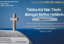 Tơdra Kơ Năr Tôch: Bơngai Bơtho Hơlĕnh – 25/3/2026