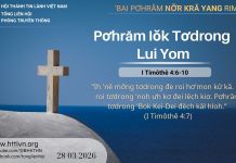 Pơhrăm Iŏk Tơdrong Lui Yom – 28/3/2026