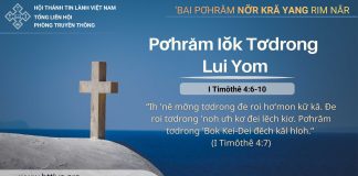 Pơhrăm Iŏk Tơdrong Lui Yom – 28/3/2026