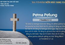 Pơma Pơlung – 31/3/2026