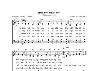 Bài hát Thương khó: CHÚC TÔN CHIÊN CON