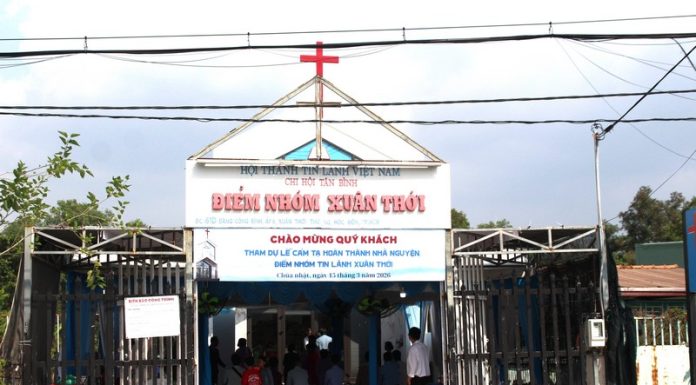 TP. HCM: Lễ Cảm tạ Hoàn thành Nhà nguyện Tin Lành Xuân Thới