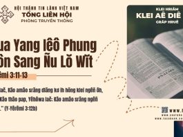 Khua Yang Iêô Phung Ƀuôn Sang Ñu Lŏ Wĭt – 5/3/2026