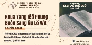 Khua Yang Iêô Phung Ƀuôn Sang Ñu Lŏ Wĭt – 5/3/2026