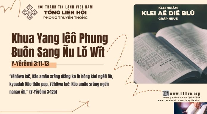 Khua Yang Iêô Phung Ƀuôn Sang Ñu Lŏ Wĭt – 5/3/2026