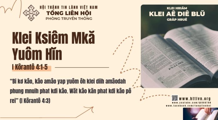 Klei Ksiêm Mkă Yuôm Hĭn – 11/3/2026