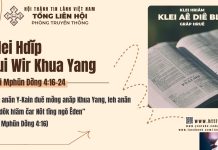 Klei Hdĭp Lui Wir Khua Yang – 13/3/2026
