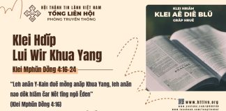 Klei Hdĭp Lui Wir Khua Yang – 13/3/2026