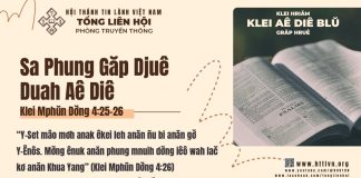 Sa Phung Găp Djuê Duah Aê Diê – 14/3/2026