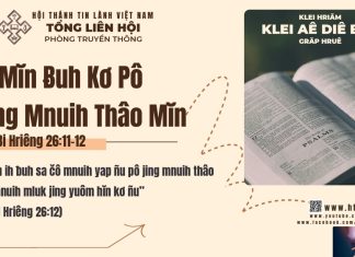 Bi Mĭn Ƀuh Kơ Pô Jing Mnuih Thâo Mĭn – 15/3/2026