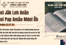 Klei Jăk Leh Anăn Klei Pap Amâo Mdei Ôh – 23/3/2026