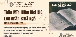 Thâo Mĭn Hlăm Klei Blŭ Leh Anăn Bruă Ngă – 29/3/2026