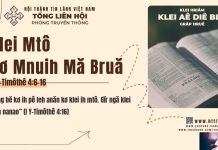 Klei Mtô Kơ Mnuih Mă Bruă – 30/3/2026