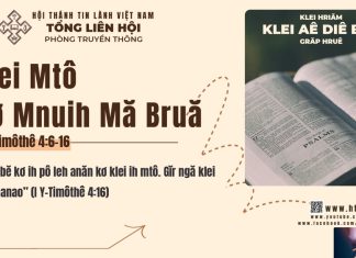 Klei Mtô Kơ Mnuih Mă Bruă – 30/3/2026