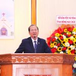 Mục sư Phó Hội trưởng I rao giảng sứ điệp “Nhà Chúa”
