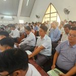 Quang cảnh Chấp sự tham dự (gác lững nhà thờ)