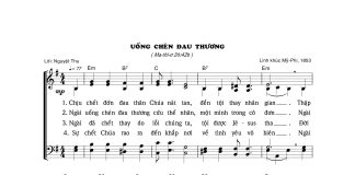 Bài hát: UỐNG CHÉN ĐAU THƯƠNG