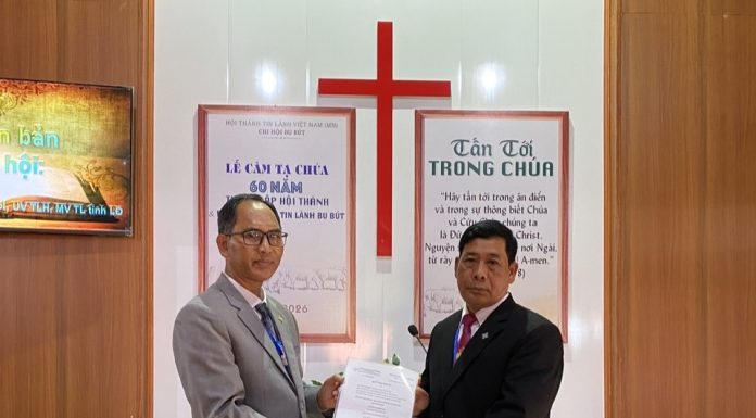 Khu vực 3 Lâm Đồng: Lễ Cảm tạ 60 năm Thành lập Hội Thánh Bu Bút