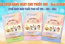 GIỚI THIỆU LỜI CHÚA HẰNG NGÀY CHO THIẾU NHI – QUÝ II NĂM 2026