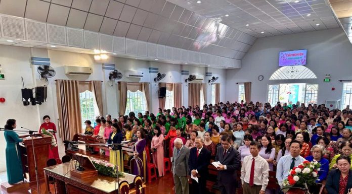 Đồng Tháp: Bồi linh – Thông công Phụ nữ Tin Lành Khu vực Tiền Giang