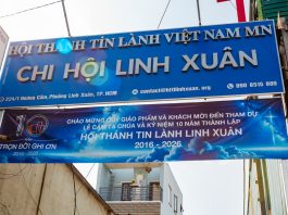 TP. HCM: Lễ Cảm tạ Chúa và Kỷ niệm 10 năm Thành lập HTTL Linh Xuân
