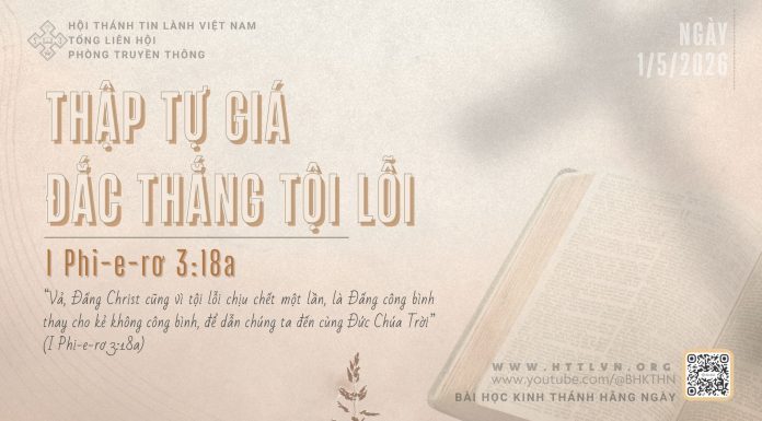 Thập Tự Giá Đắc Thắng Tội Lỗi – 1/5/2026