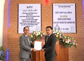 Lâm Đồng: Lễ Cảm tạ Chúa – 35 năm Thành lập Hội Thánh & Ra mắt Chi Hội Bon Dru