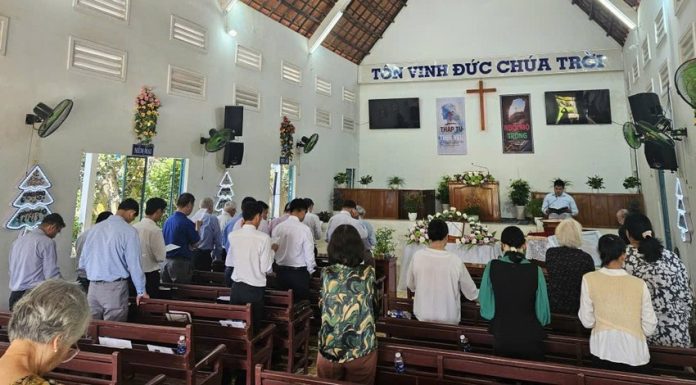 Khu vực 1 tỉnh Vĩnh Long: Hiệp nguyện Giáo phẩm Tháng 4/2026