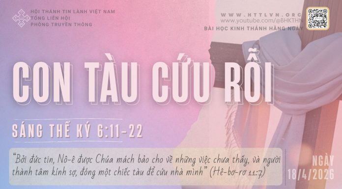 Con Tàu Cứu Rỗi – 18/4/2026