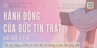 Hành Động Của Đức Tin Thật – 22/4/2026