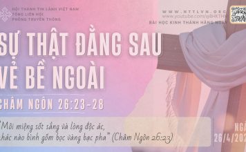 Sự Thật Đằng Sau Vẻ Bề Ngoài – 26/4/2026