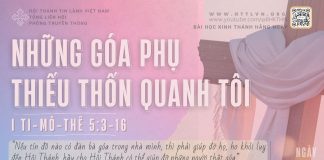 Những Góa Phụ Thiếu Thốn Quanh Tôi – 27/4/2026