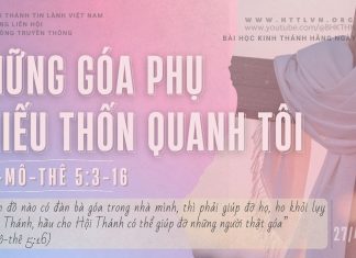Những Góa Phụ Thiếu Thốn Quanh Tôi – 27/4/2026