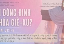 Ai Đóng Đinh Chúa Giê-xu? – 3/4/2026