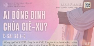 Ai Đóng Đinh Chúa Giê-xu? – 3/4/2026