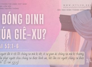 Ai Đóng Đinh Chúa Giê-xu? – 3/4/2026