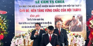 Bắc Lâm Đồng: Lễ Ra mắt Chi Hội và Bổ nhiệm Quản nhiệm Chi Hội Ta Ly 2