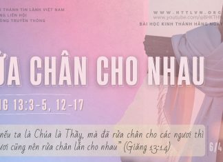 Rửa Chân Cho Nhau – 6/4/2026