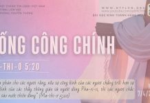 Sống Công Chính – 7/4/2026