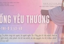 Sống Yêu Thương – 8/4/2026
